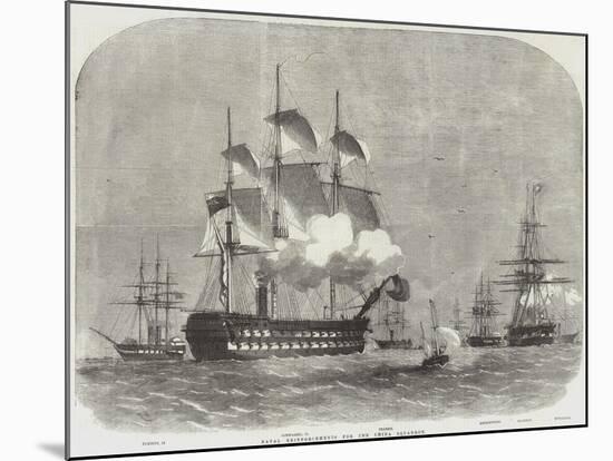 Naval Reinforcements for the China Squadron-Edwin Weedon-Mounted Giclee Print