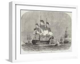 Naval Reinforcements for the China Squadron-Edwin Weedon-Framed Giclee Print