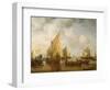 Naval Review, 1649-Simon Jacobsz Vlieger-Framed Giclee Print