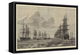 Naval Review at Spithead-R. Dudley-Framed Stretched Canvas