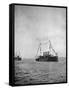 Naval Review Off the Coast of Portsmouth, 1907-null-Framed Stretched Canvas