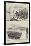 Naval Sham Fight at Whale Island, Portsmouth-Sydney Prior Hall-Framed Giclee Print