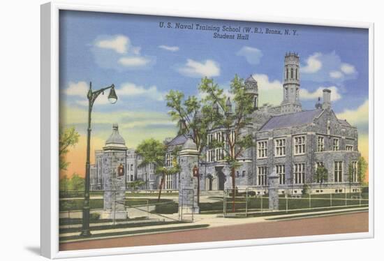 Naval Training School, Bronx, New York-null-Framed Art Print