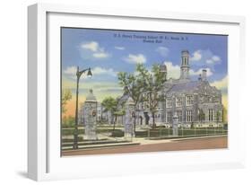 Naval Training School, Bronx, New York-null-Framed Art Print