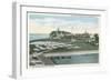 Naval Training Station, Newport, Rhode Island-null-Framed Art Print