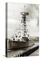 Naval Visit at Emden, Germany-German photographer-Stretched Canvas