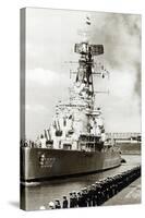 Naval Visit at Emden, Germany-German photographer-Stretched Canvas