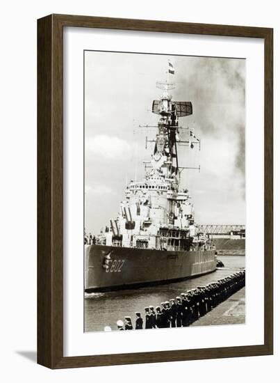 Naval Visit at Emden, Germany-German photographer-Framed Photographic Print