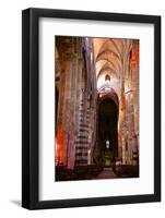 Nave and Columns, Haute Loire-Guy Thouvenin-Framed Photographic Print