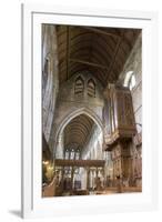 Nave and Organ from the Choir, Dunblane Cathedral, Dunblane, Stirling, Scotland, United Kingdom-Nick Servian-Framed Photographic Print