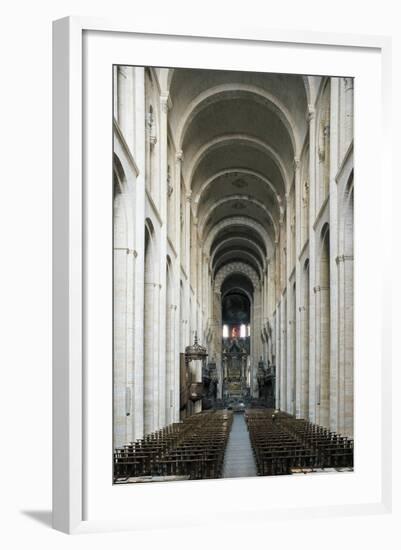 Nave, Church of St Sernin-null-Framed Giclee Print