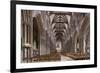 Nave Looking East, Lichfield Cathedral, Staffordshire, England, United Kingdom-Nick Servian-Framed Photographic Print