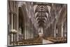 Nave Looking East, Lichfield Cathedral, Staffordshire, England, United Kingdom-Nick Servian-Mounted Photographic Print