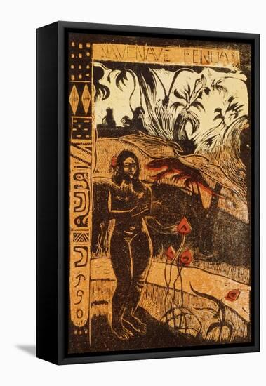 Nave Nave Fenua (Mongan, Korn-Feld, Joachim 14), 1893-94-Mary Cassatt-Framed Stretched Canvas