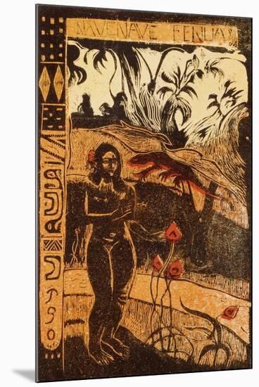 Nave Nave Fenua (Mongan, Korn-Feld, Joachim 14), 1893-94-Mary Cassatt-Mounted Giclee Print
