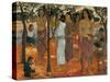 Nave Nave Mahana (Delicious Day), 1896-Paul Gauguin-Stretched Canvas