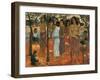 Nave Nave Mahana (Delicious Day), 1896-Paul Gauguin-Framed Giclee Print