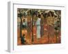 Nave Nave Mahana (Delicious Day), 1896-Paul Gauguin-Framed Giclee Print