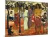 Nave Nave Mahana (Delightful Days), 1896-Paul Gauguin-Mounted Premium Giclee Print