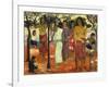 Nave Nave Mahana (Delightful Days), 1896-Paul Gauguin-Framed Giclee Print