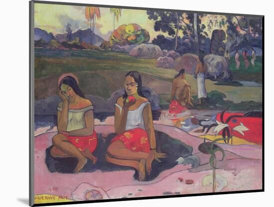 Nave Nave Moe, 1894-Paul Gauguin-Mounted Giclee Print