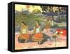 Nave Nave Moe (Delightful Drowsiness), 1894-Paul Gauguin-Framed Stretched Canvas