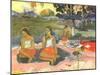 Nave Nave Moe (Delightful Drowsiness), 1894-Paul Gauguin-Mounted Giclee Print