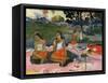 Nave Nave Moe (The Sacred Spring: Sweet Dreams, 1894-Paul Gauguin-Framed Stretched Canvas