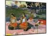 Nave Nave Moe (The Sacred Spring: Sweet Dreams, 1894-Paul Gauguin-Mounted Giclee Print