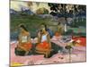 Nave Nave Moe (The Sacred Spring: Sweet Dreams, 1894-Paul Gauguin-Mounted Giclee Print