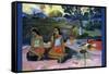 Nave Nave Moe-Paul Gauguin-Framed Stretched Canvas