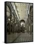 Nave of Basilica of San Lorenzo, Florence, Tuscany, Italy, Europe-Peter Barritt-Framed Stretched Canvas