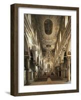 Nave of Cathedral of Matera-null-Framed Photographic Print