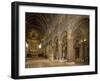 Nave of Cathedral of Santa Maria Assunta, Cremona, Italy, 12th-14th Century-null-Framed Giclee Print