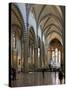 Nave of Church of Santa Maria Novella, Florence, UNESCO World Heritage Site, Tuscany, Italy, Europe-Peter Barritt-Stretched Canvas