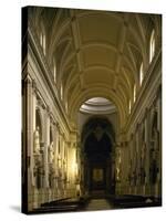 Nave of Palermo Cathedral, Sicily, Italy-null-Stretched Canvas