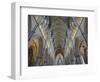 Nave of Southwark Cathedral in London-Bo Zaunders-Framed Photographic Print