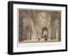 Nave of St Paul's Cathedral, Looking East Towards the Choir, City of London, 1850-Jules Louis Arnout-Framed Giclee Print