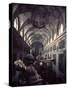 Nave of St. Peter's Church in Salzburg Where Mozart's " C Minor Mass" Was First Performed-Gjon Mili-Stretched Canvas