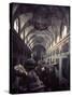 Nave of St. Peter's Church in Salzburg Where Mozart's " C Minor Mass" Was First Performed-Gjon Mili-Stretched Canvas