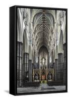 Nave, Westminster Abbey-null-Framed Stretched Canvas