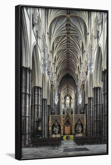 Nave, Westminster Abbey-null-Framed Photographic Print