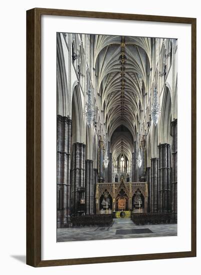 Nave, Westminster Abbey-null-Framed Photographic Print