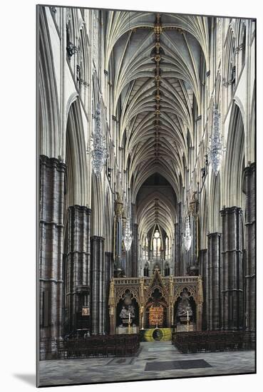 Nave, Westminster Abbey-null-Mounted Photographic Print