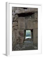 Naveta at Els Tudons, an Interior View, C.2000 Bc-CM Dixon-Framed Photographic Print