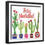 Navidad Tropical I-null-Framed Art Print