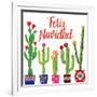 Navidad Tropical I-null-Framed Art Print