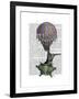 Navigating Rabbit-Fab Funky-Framed Art Print