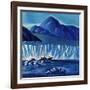 "Navigating Through Icebergs," July 19, 1941-Dale Nichols-Framed Giclee Print