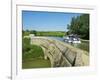 Navigation on Canal du Midi, Repudre Aqueduct, Paraza, Aude, Languedoc Roussillon, France-Tuul-Framed Photographic Print